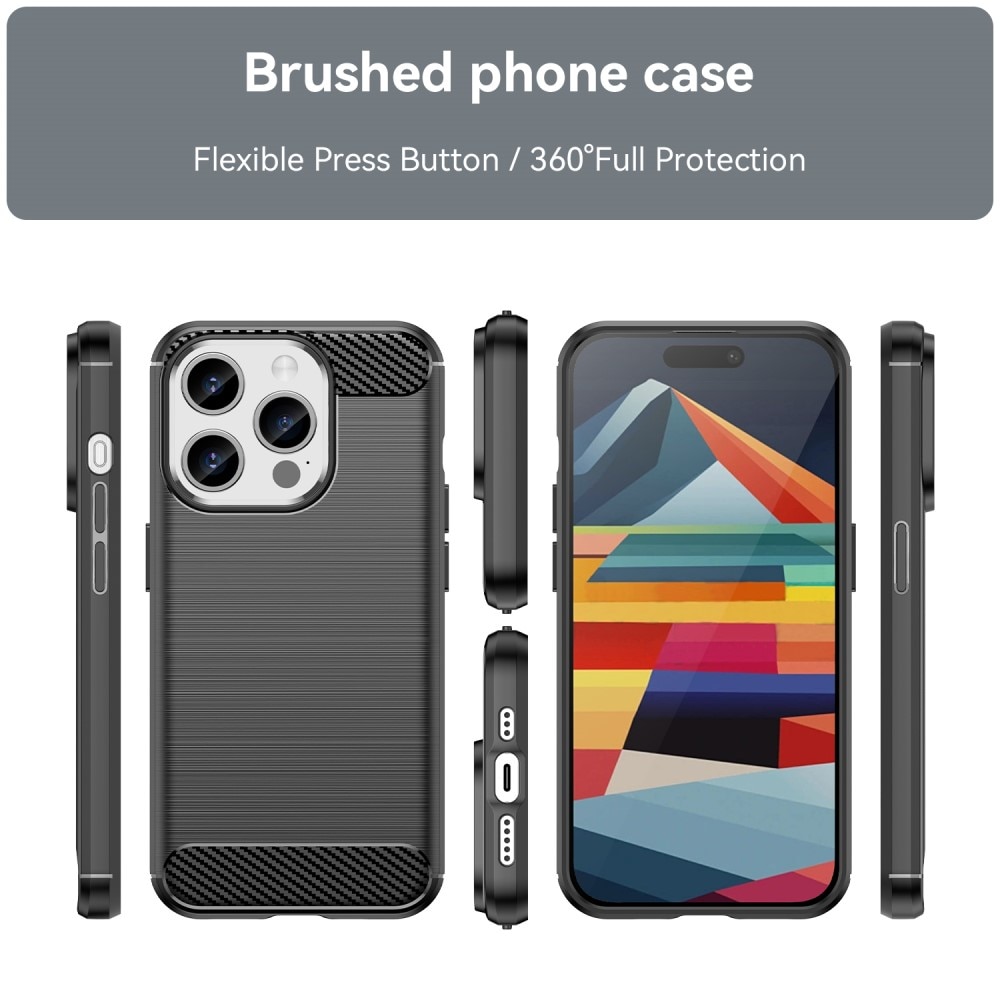 Funda TPU Brushed iPhone 15 Pro [F