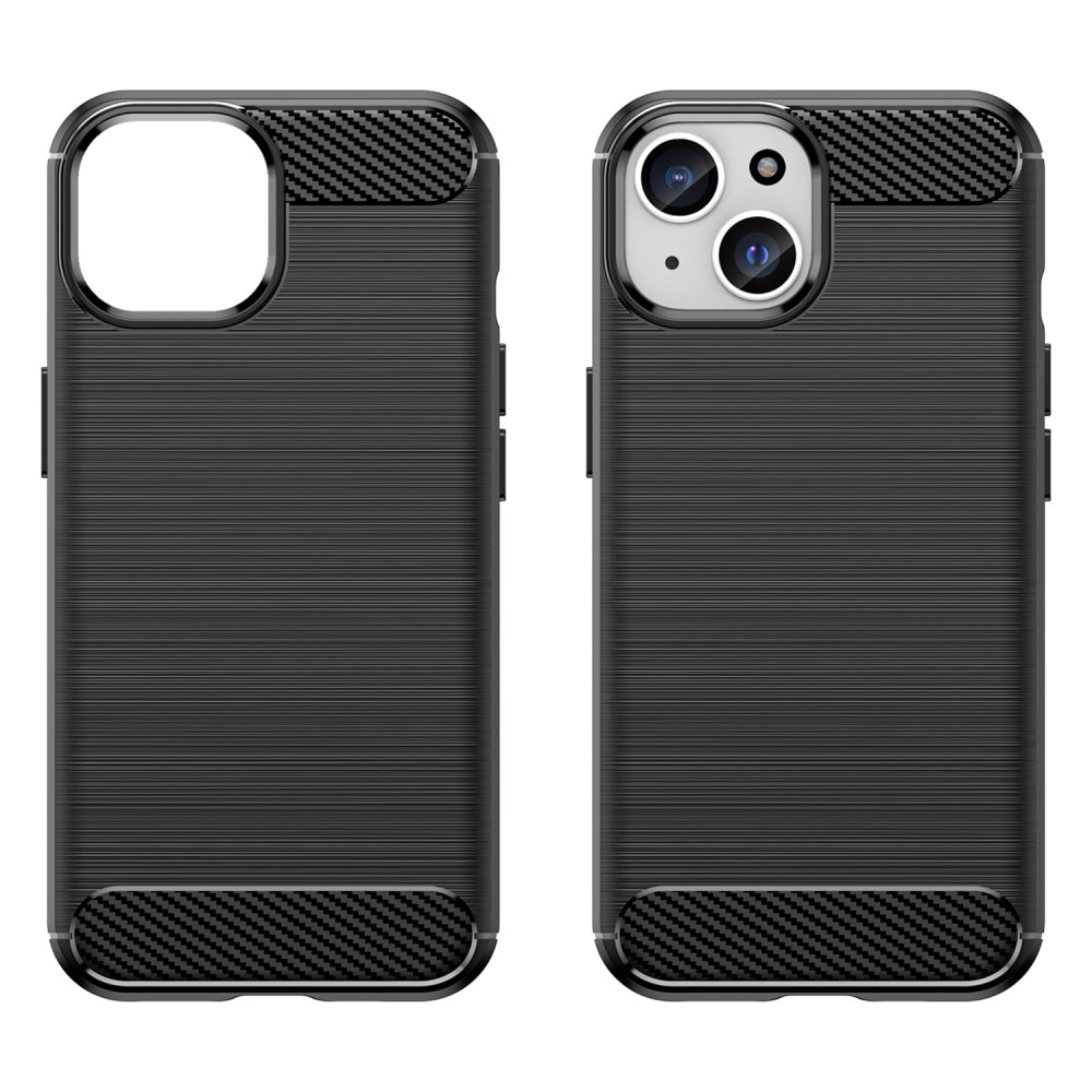 Funda TPU Brushed iPhone 15 Plus Black