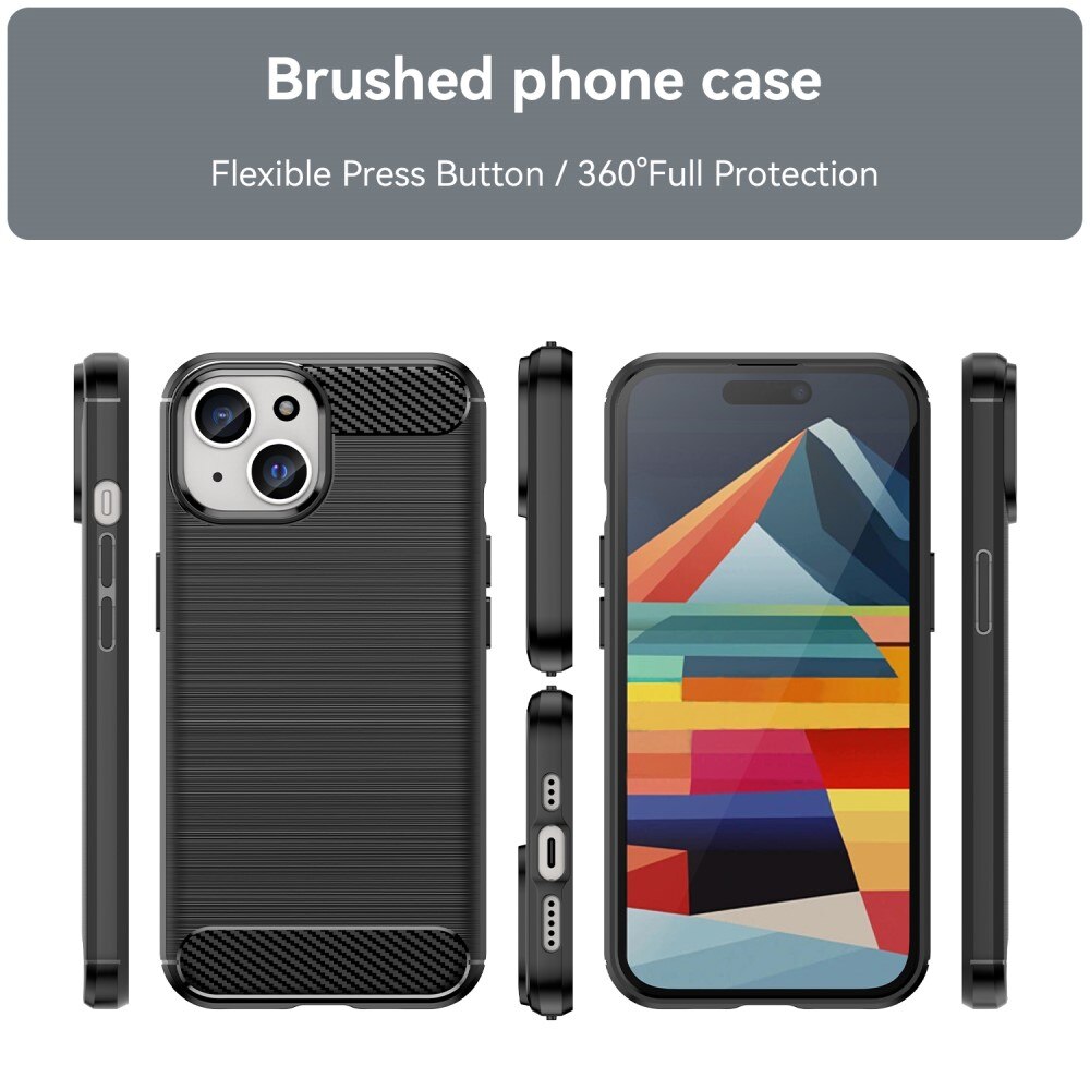 Funda TPU Brushed iPhone 15 Plus [F
