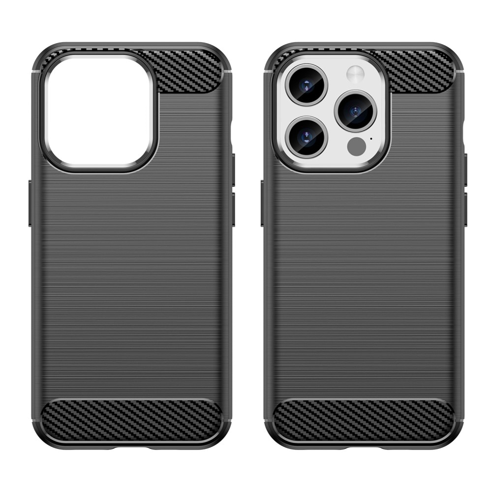 Funda TPU Brushed iPhone 15 Pro Max Black