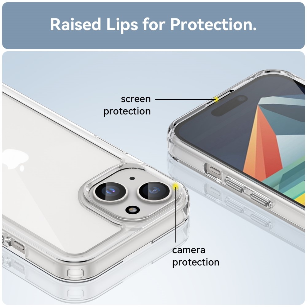 Kit para iPhone 15 Plus: Funda y protector de pantalla