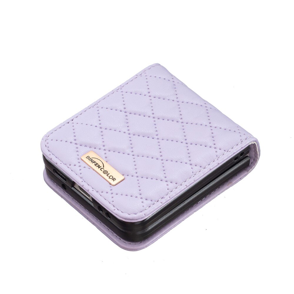 Funda acolchado Samsung Galaxy Z Flip 5 violeta