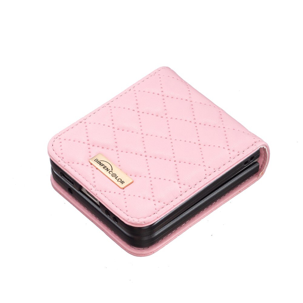 Funda acolchado Samsung Galaxy Z Flip 5 rosado