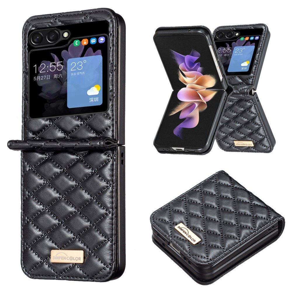 Funda acolchado Samsung Galaxy Z Flip 5 negro