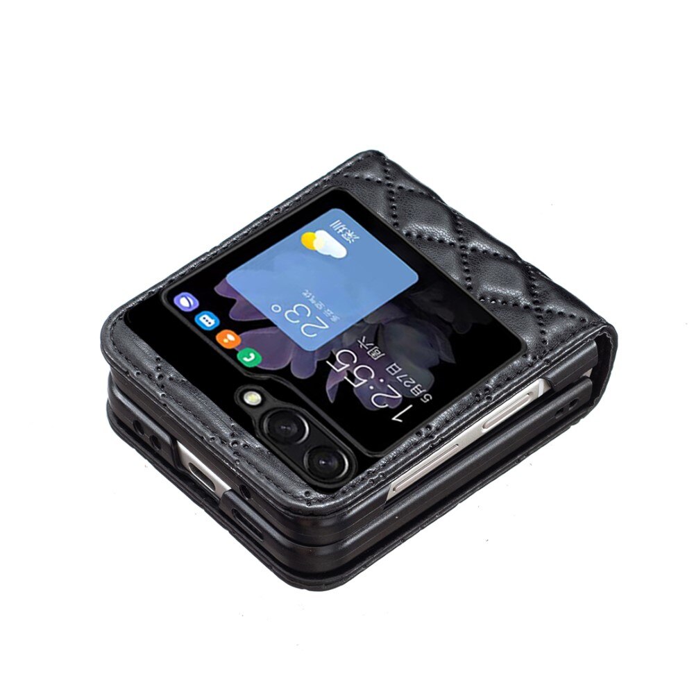 Funda acolchado Samsung Galaxy Z Flip 5 negro