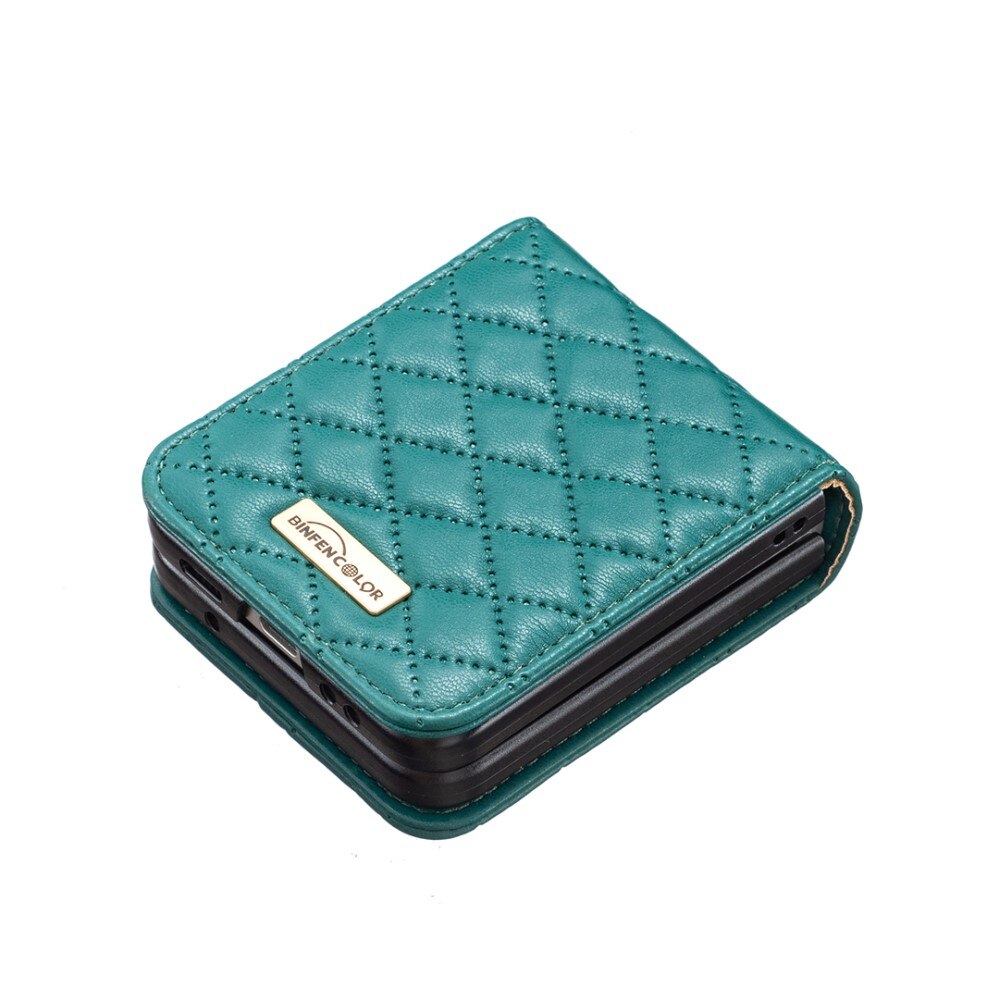 Funda acolchado Samsung Galaxy Z Flip 5 verde