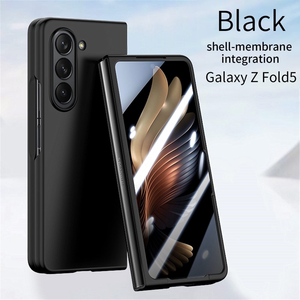 Funda rígida con protector de pantalla incorporado Samsung Galaxy Z Fold 5 negro