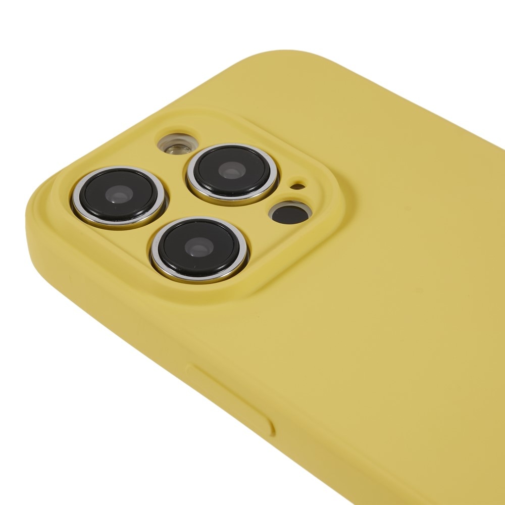 Funda TPU resistente a los golpes iPhone 15 Pro Max Amarillo