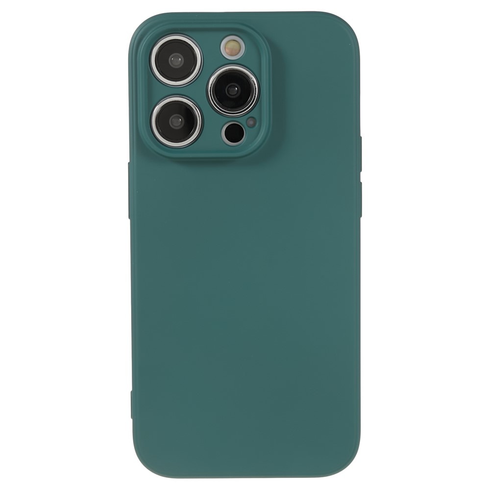 Funda TPU resistente a los golpes iPhone 15 Pro Max Verde