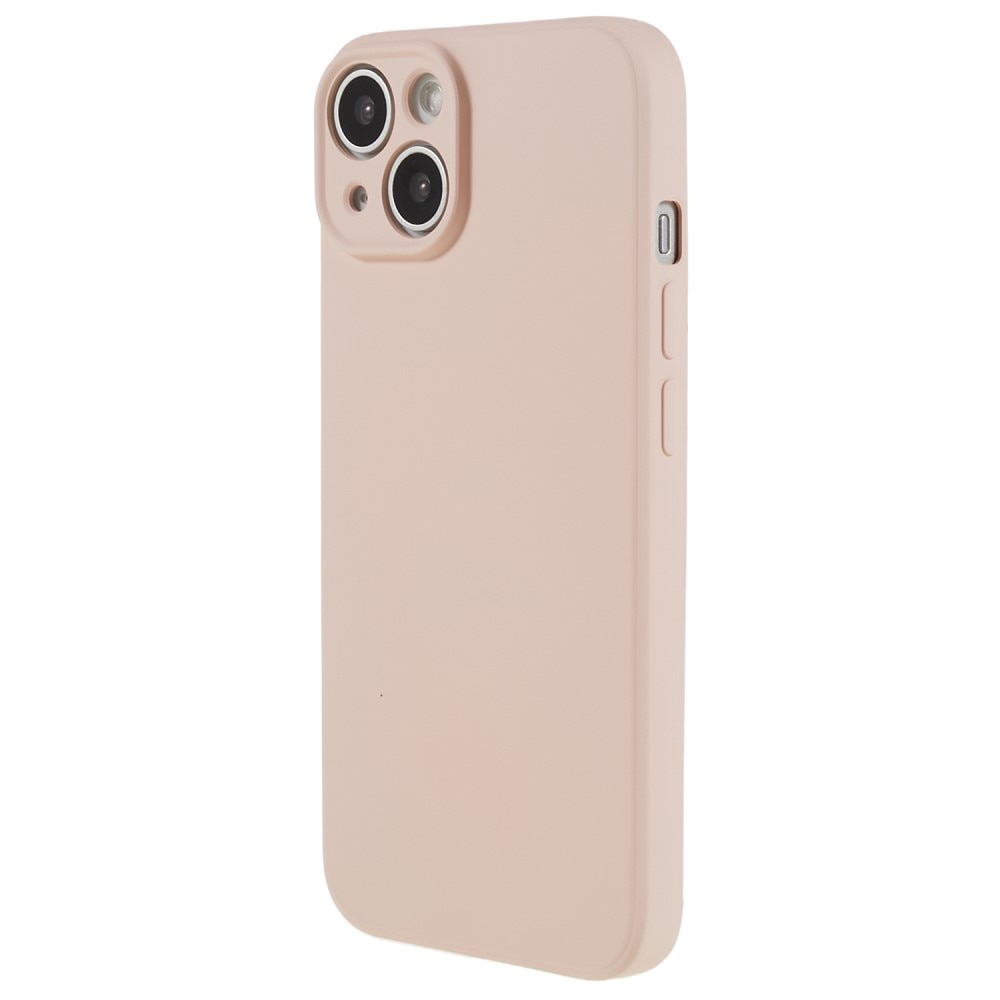 Funda TPU resistente a los golpes iPhone 15 Plus, rosado