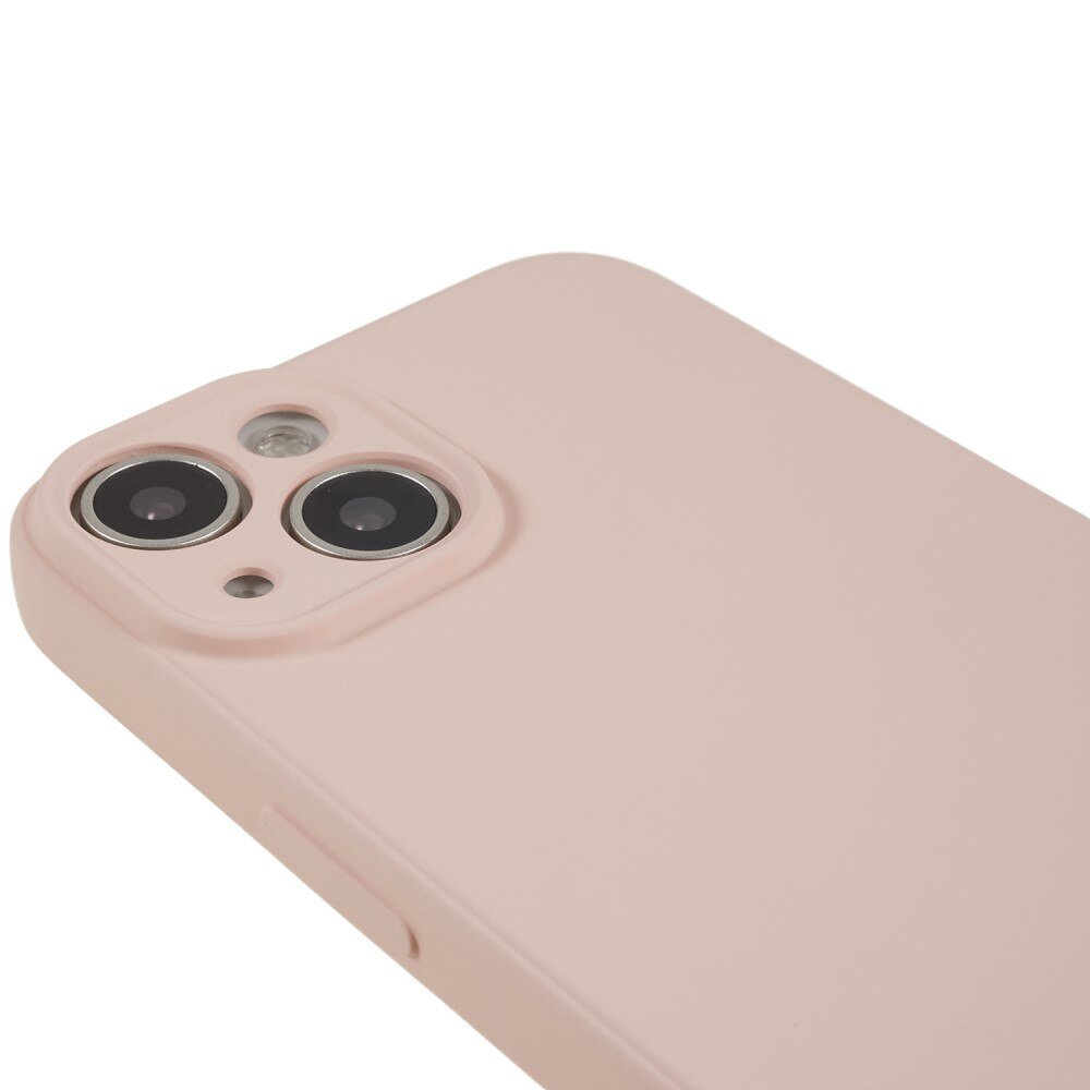 Funda TPU resistente a los golpes iPhone 15 Plus, rosado