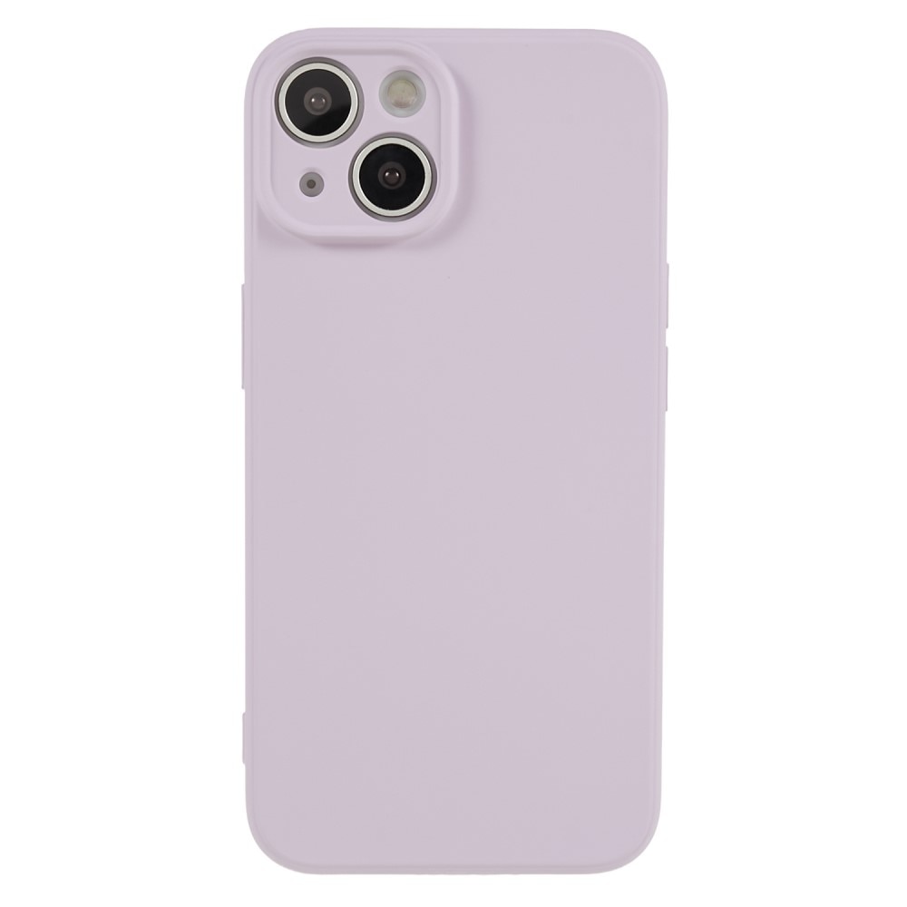 Funda TPU resistente a los golpes iPhone 15 Plus, violeta