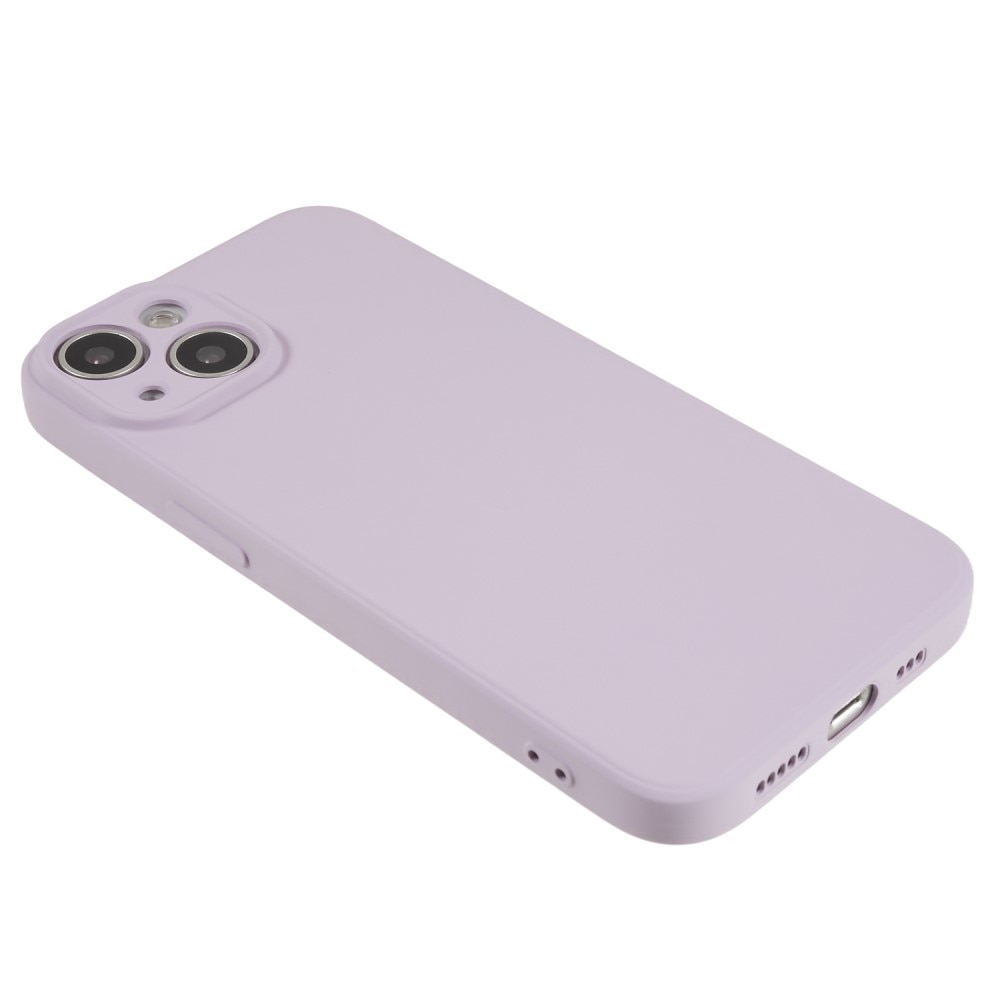 Funda TPU resistente a los golpes iPhone 15 Plus, violeta