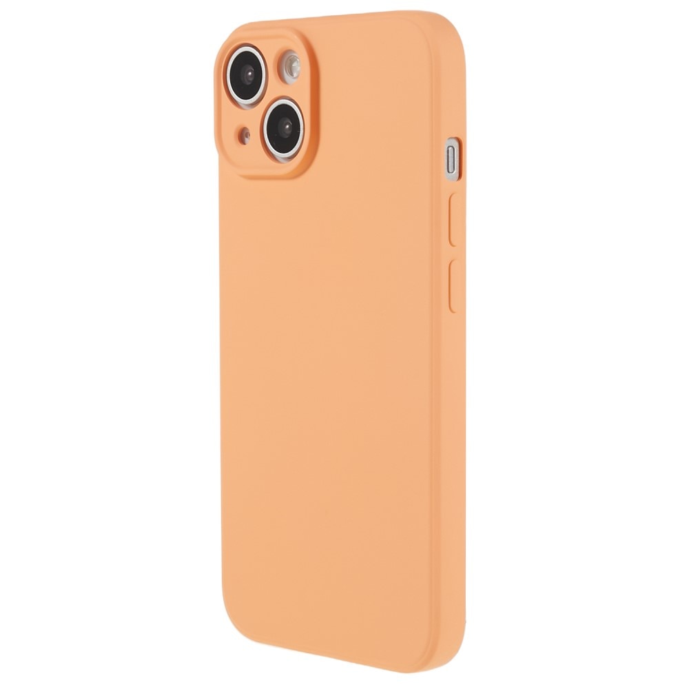 Funda TPU resistente a los golpes iPhone 15, naranja