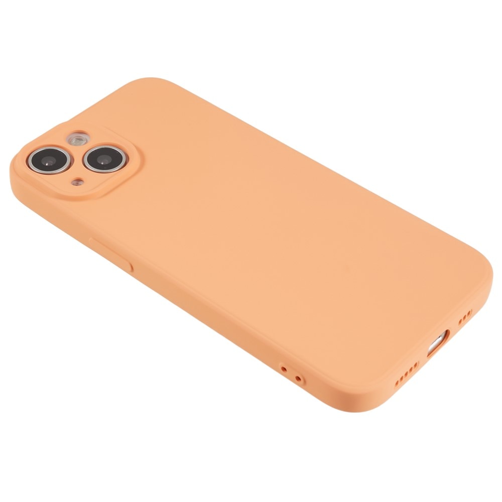 Funda TPU resistente a los golpes iPhone 15, naranja