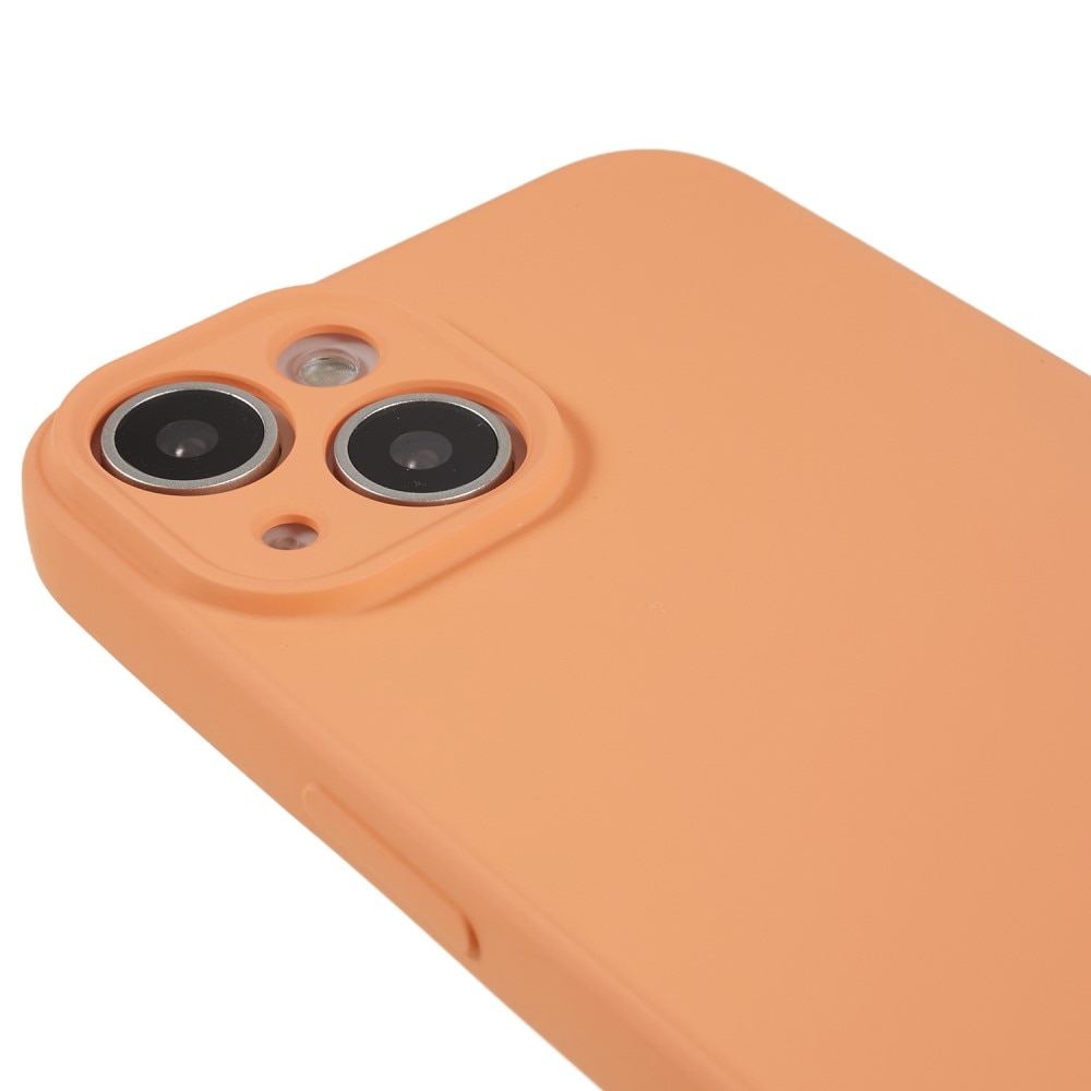 Funda TPU resistente a los golpes iPhone 15, naranja