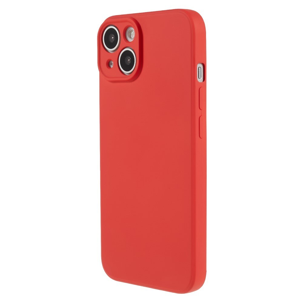 Funda TPU resistente a los golpes iPhone 15 Rojo