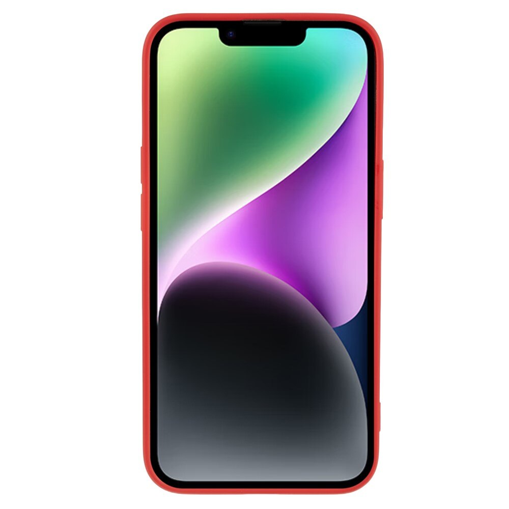 Funda TPU resistente a los golpes iPhone 15 Rojo