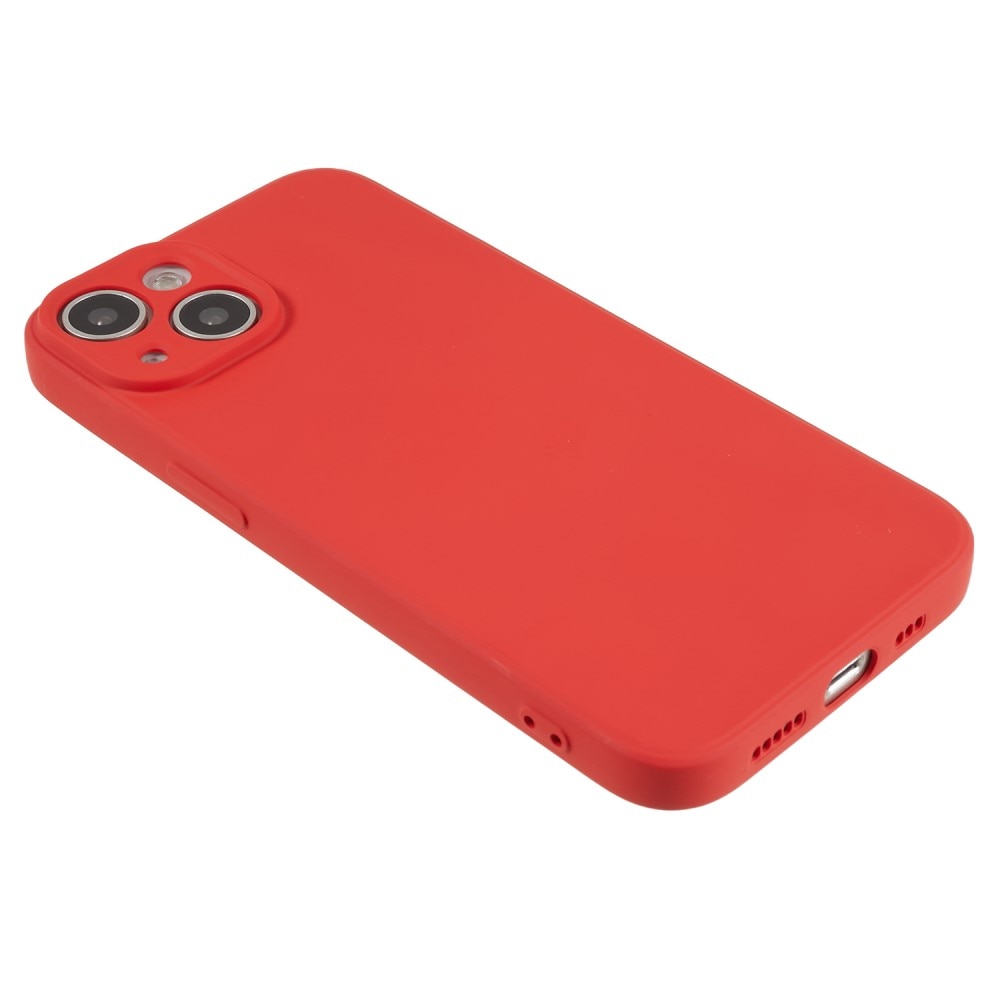 Funda TPU resistente a los golpes iPhone 15 Rojo