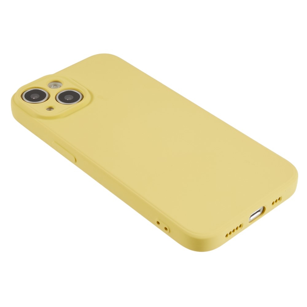 Funda TPU resistente a los golpes iPhone 15 Amarillo