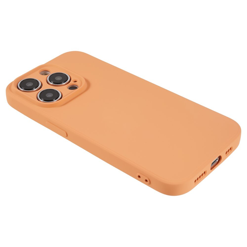 Funda TPU resistente a los golpes Apple iPhone 15 Pro Naranja