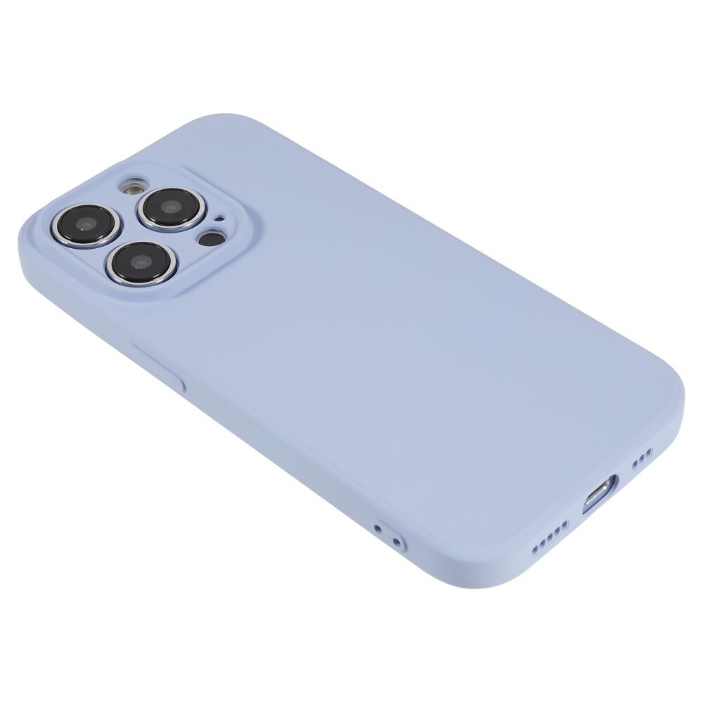 Funda TPU resistente a los golpes iPhone 15 Pro, violeta