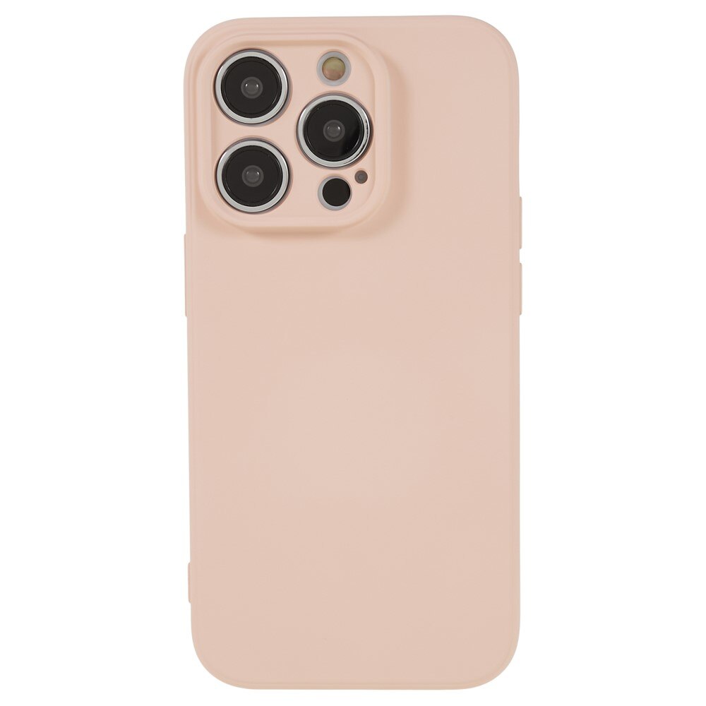 Funda TPU resistente a los golpes iPhone 15 Pro Rosa