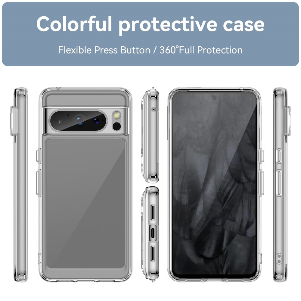 Funda Híbrida Crystal Hybrid Google Pixel 8 Pro transparente