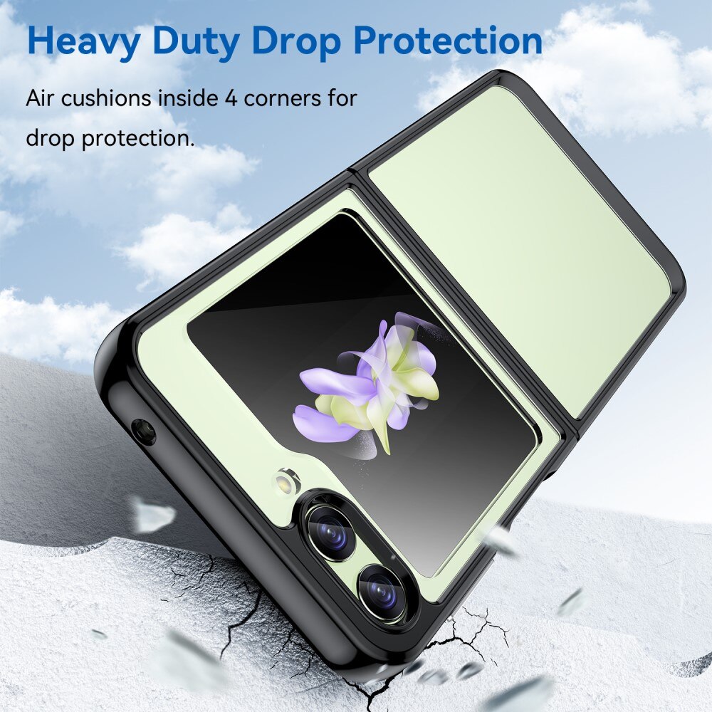 Funda híbrida para Samsung Galaxy Z Flip 5 Negro