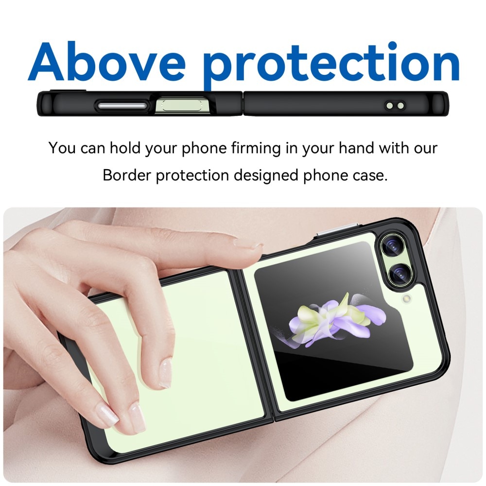 Funda híbrida para Samsung Galaxy Z Flip 5 Negro