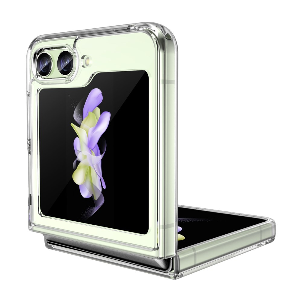 Funda híbrida para Samsung Galaxy Z Flip 5 Transparente
