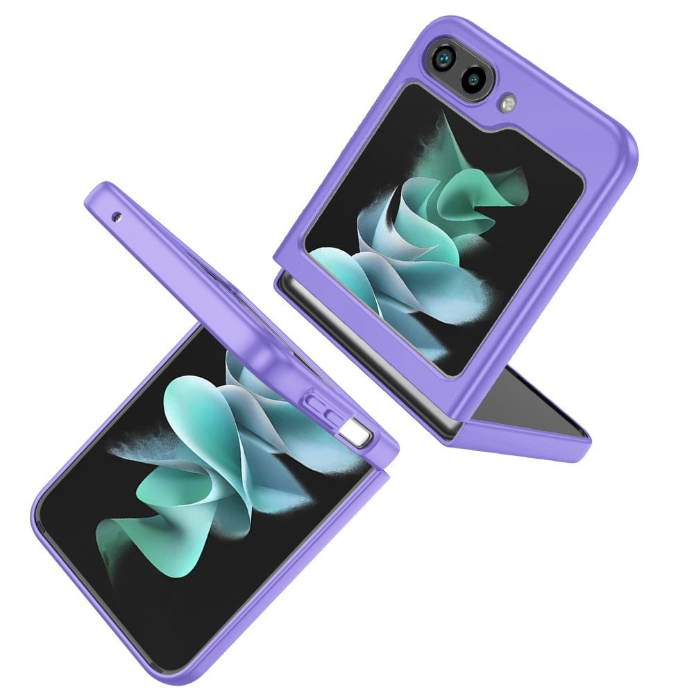 Funda magnética con porta anillos Samsung Galaxy Z Flip 5 violeta