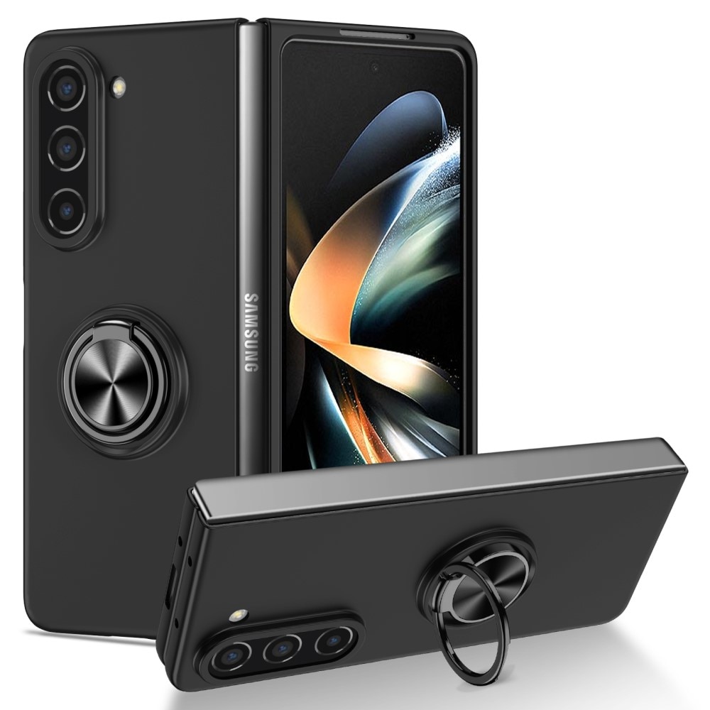 Funda magnética con porta anillos Samsung Galaxy Z Fold 5 negro - Comprar  online