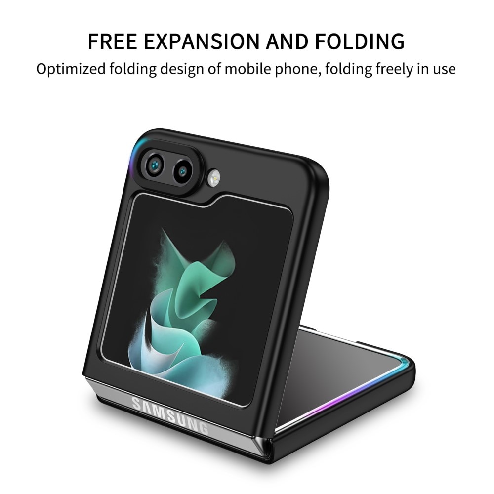 Funda Kickstand Samsung Galaxy Z Flip 5, negro