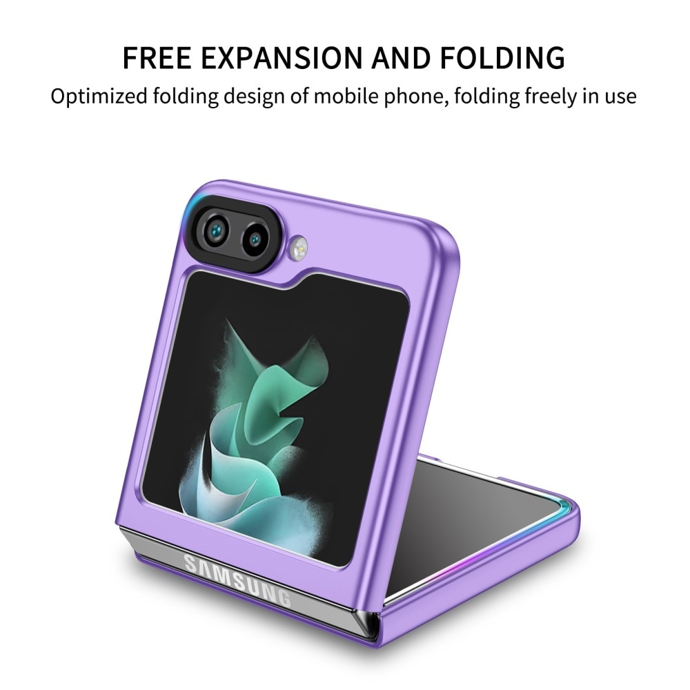 Funda Kickstand Samsung Galaxy Z Flip 5, violeta