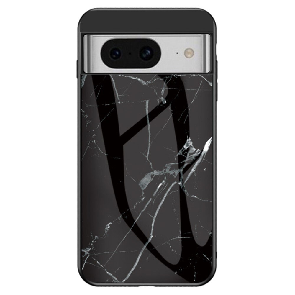 Funda vidrio templado Google Pixel 8 Mármol negro