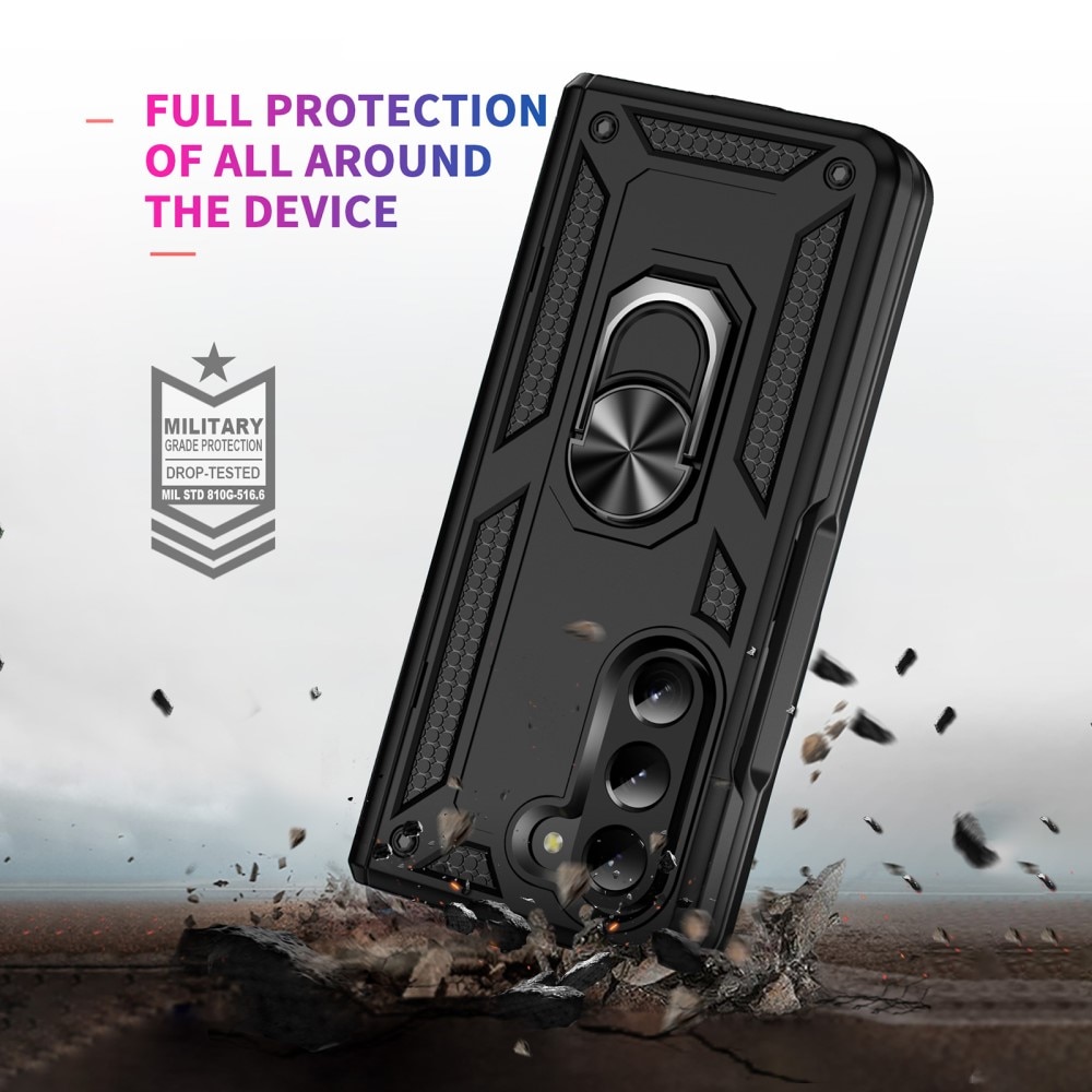 Funda híbrida Tech Ring Samsung Galaxy Z Fold 6 negro