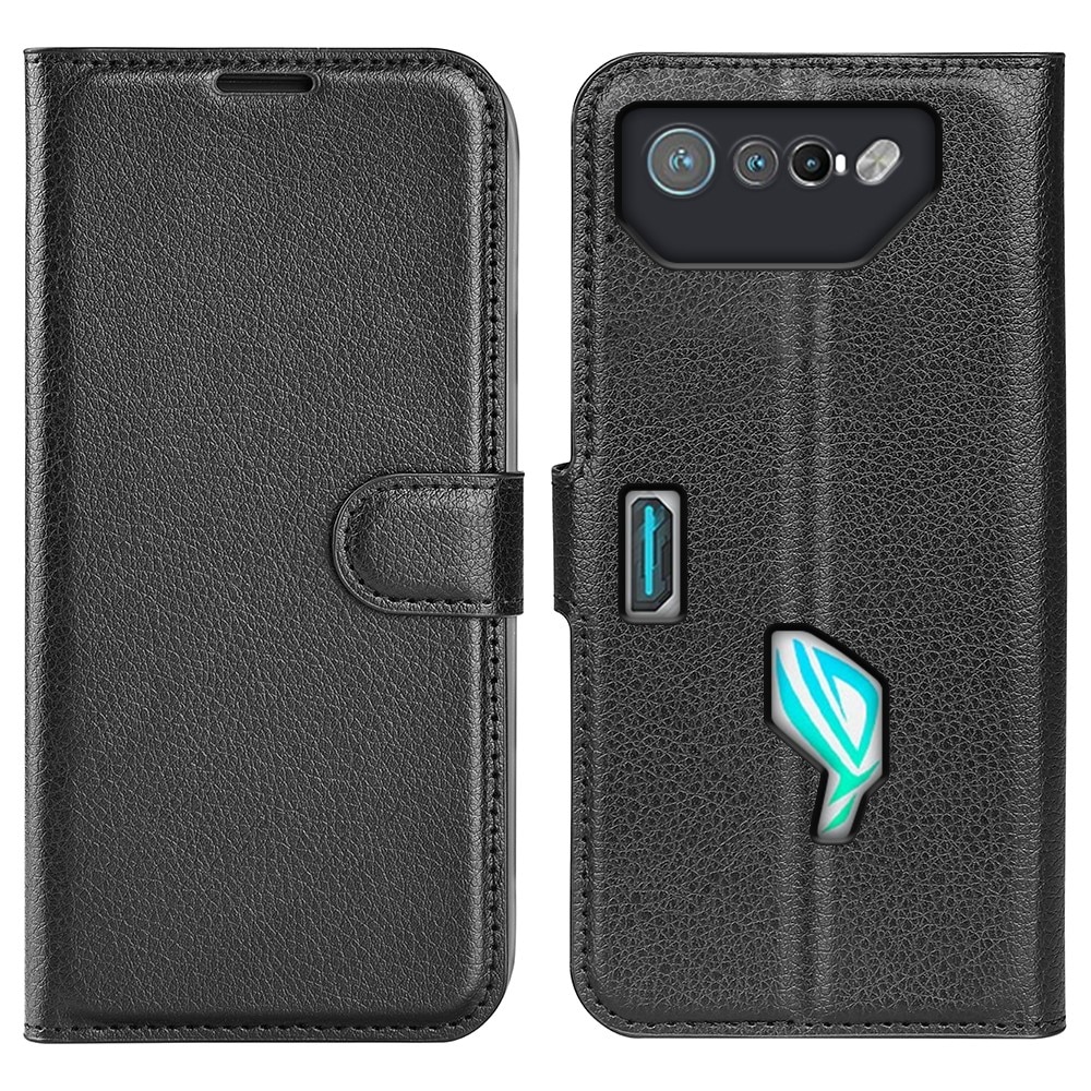 Funda cartera Asus ROG Phone 7 Negro