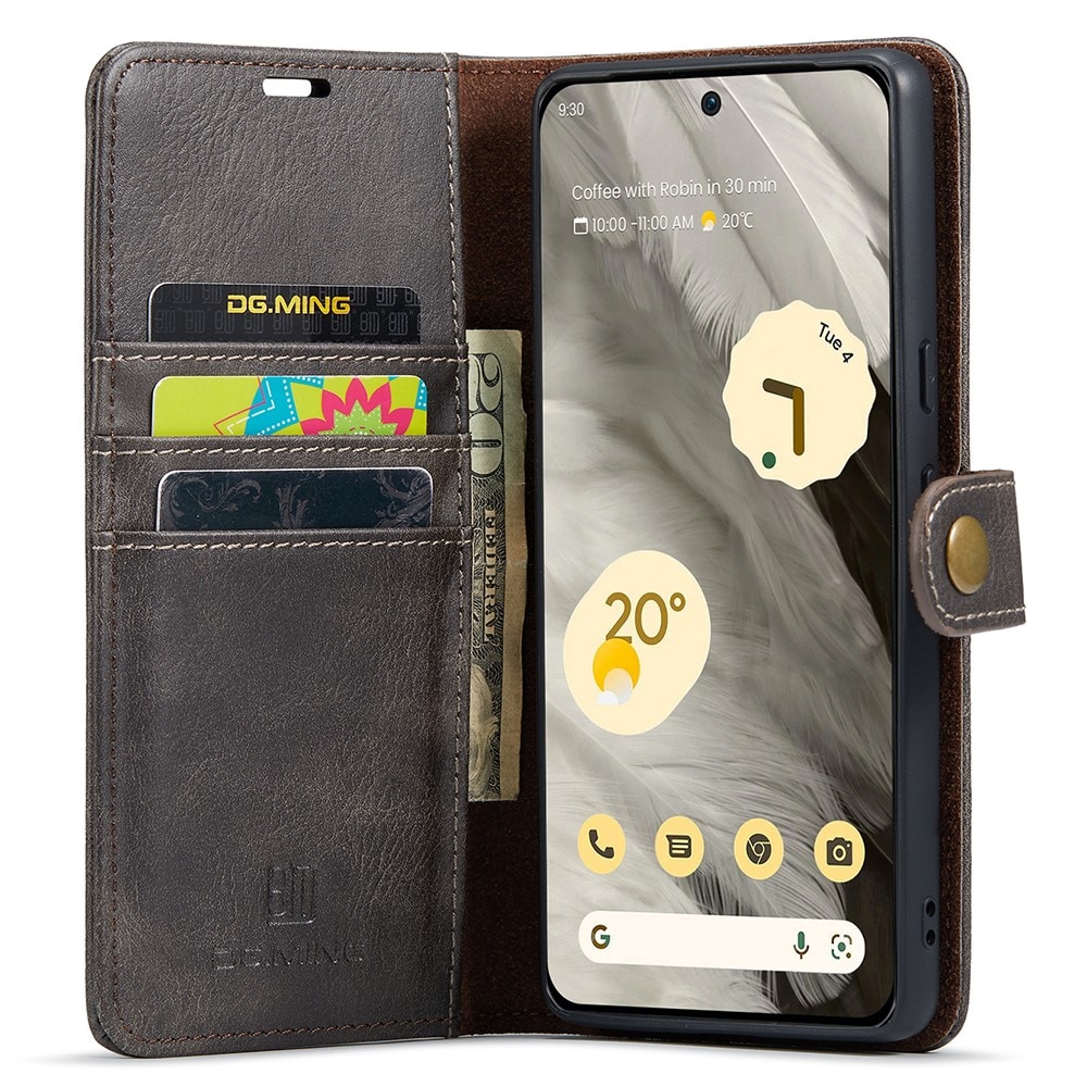 Cartera Magnet Wallet Google Pixel 8 Brown