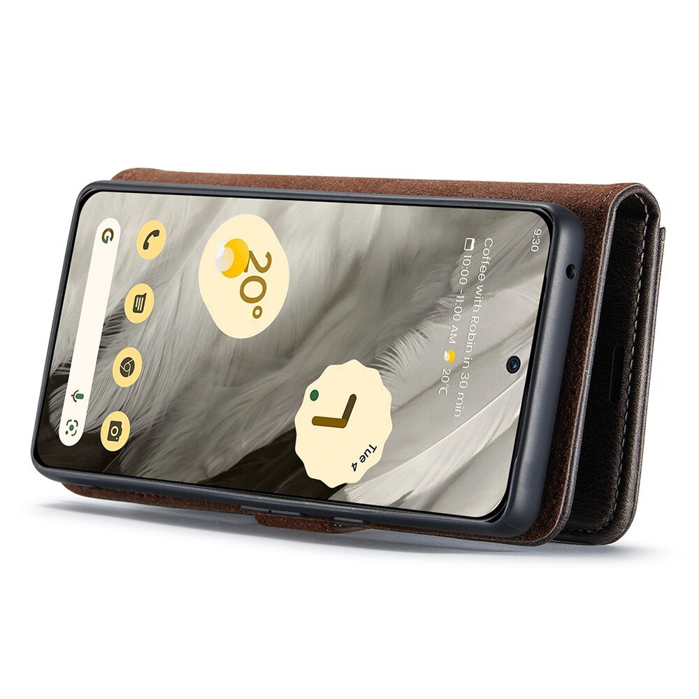 Cartera Magnet Wallet Google Pixel 8 Brown