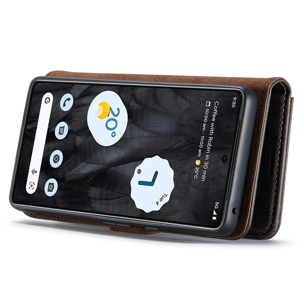 Cartera Magnet Wallet Google Pixel 8 Pro Brown