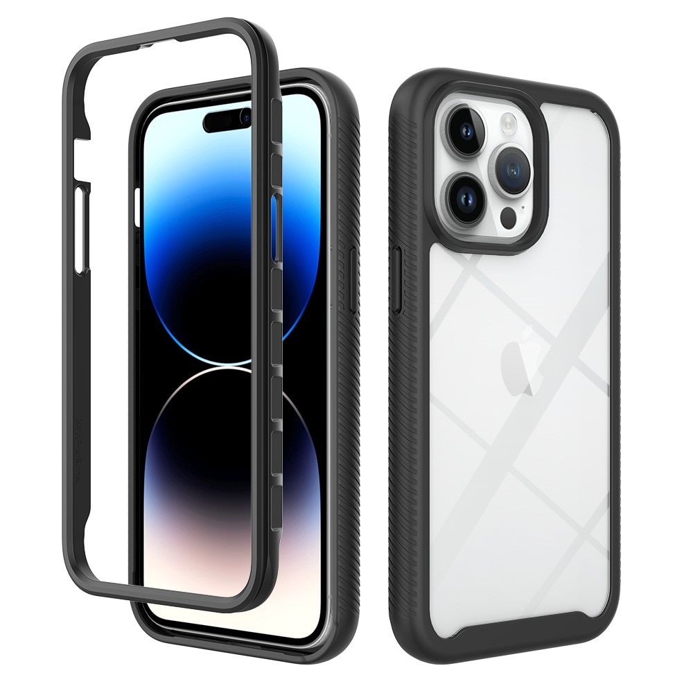 Funda con cobertura total iPhone 15 Pro Max Negro
