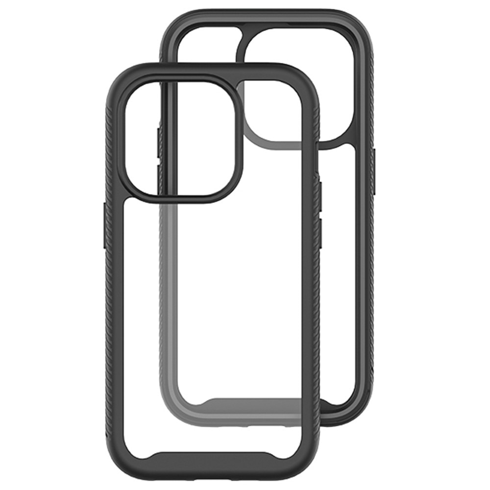 Funda con cobertura total iPhone 15 Pro Negro