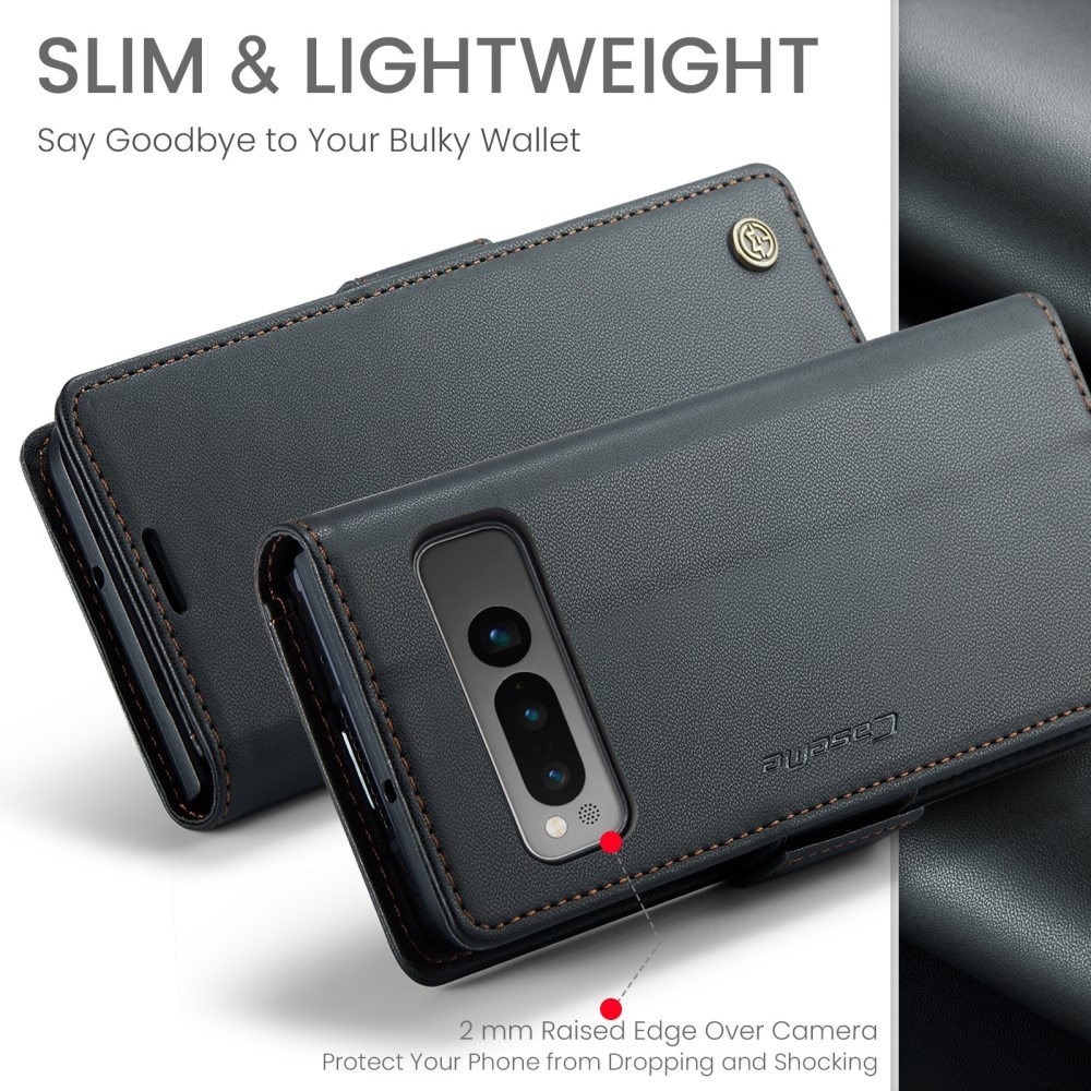 Funda delgada con solapa anti-RFID Google Pixel Fold negro