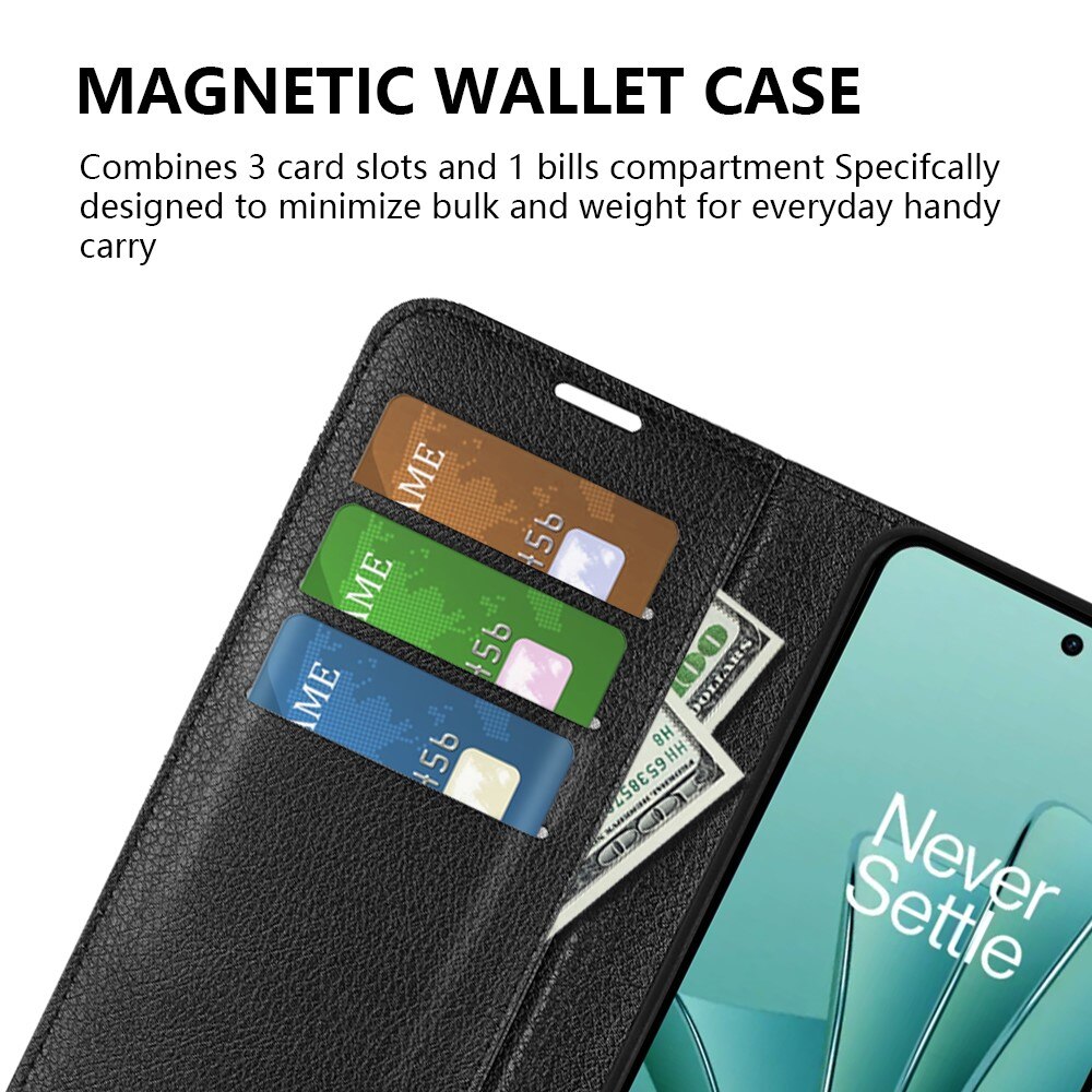 Funda cartera  OnePlus Nord 3 Negro