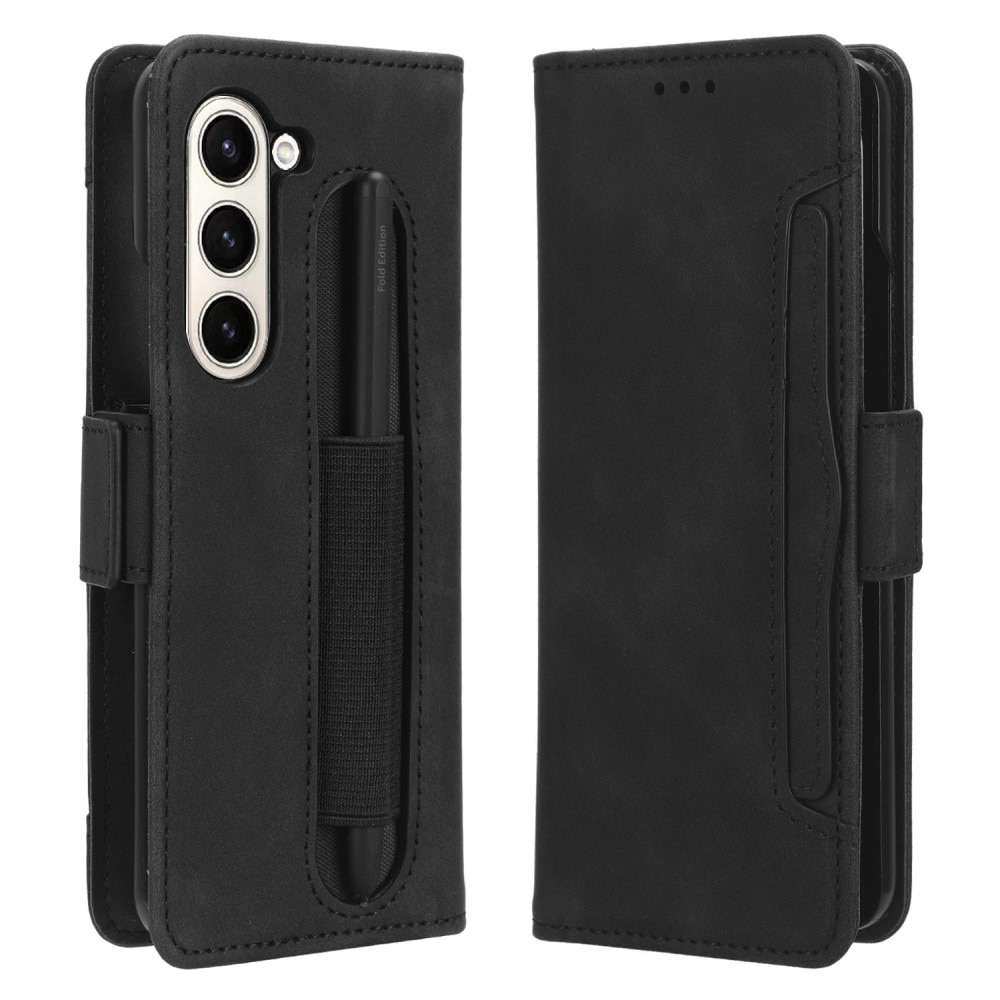 Funda multiusos con solapa con portalápices S-Pen Samsung Galaxy Z Fold 5 negro