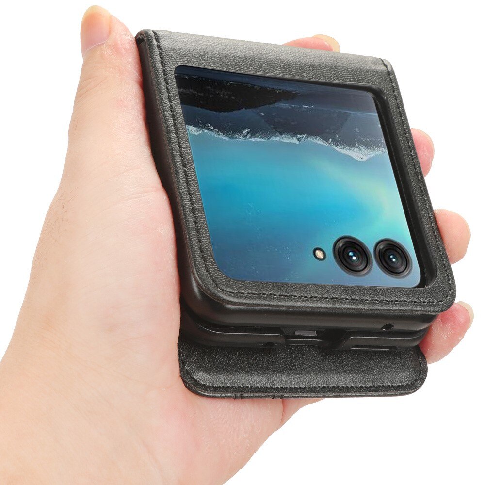Funda cartera Motorola Razr 40 Ultra Negro