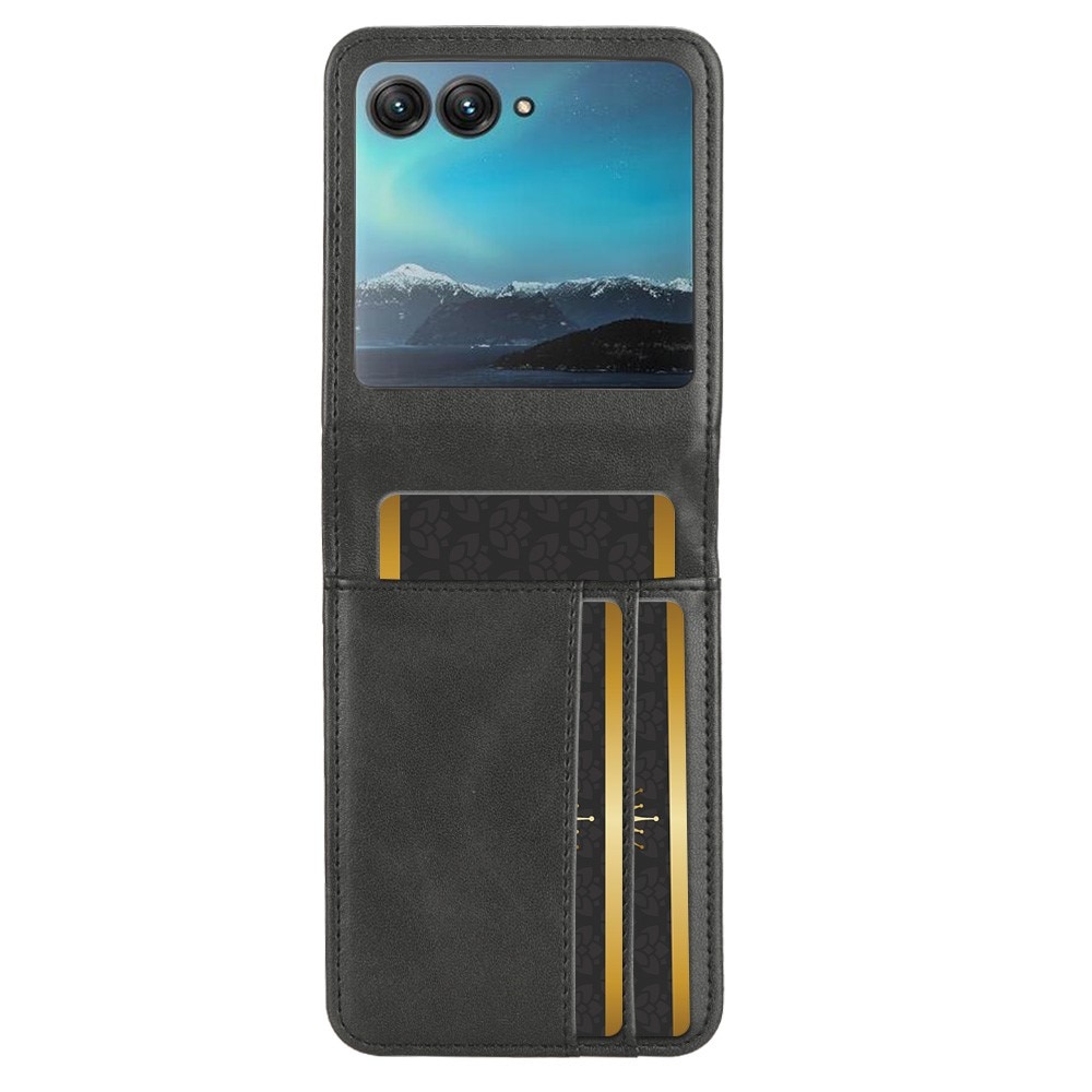 Funda cartera Motorola Razr 40 Ultra Negro