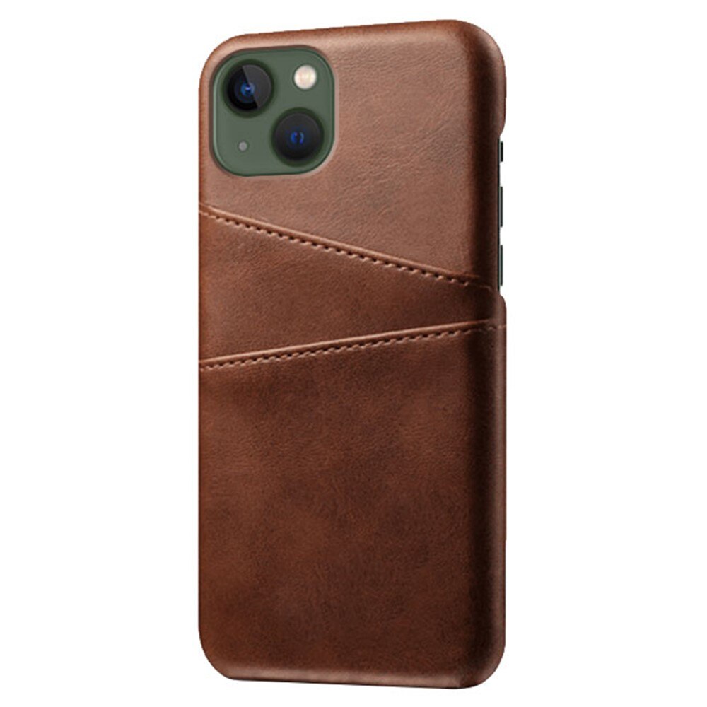 Funda Card Slots iPhone 15 Marrón