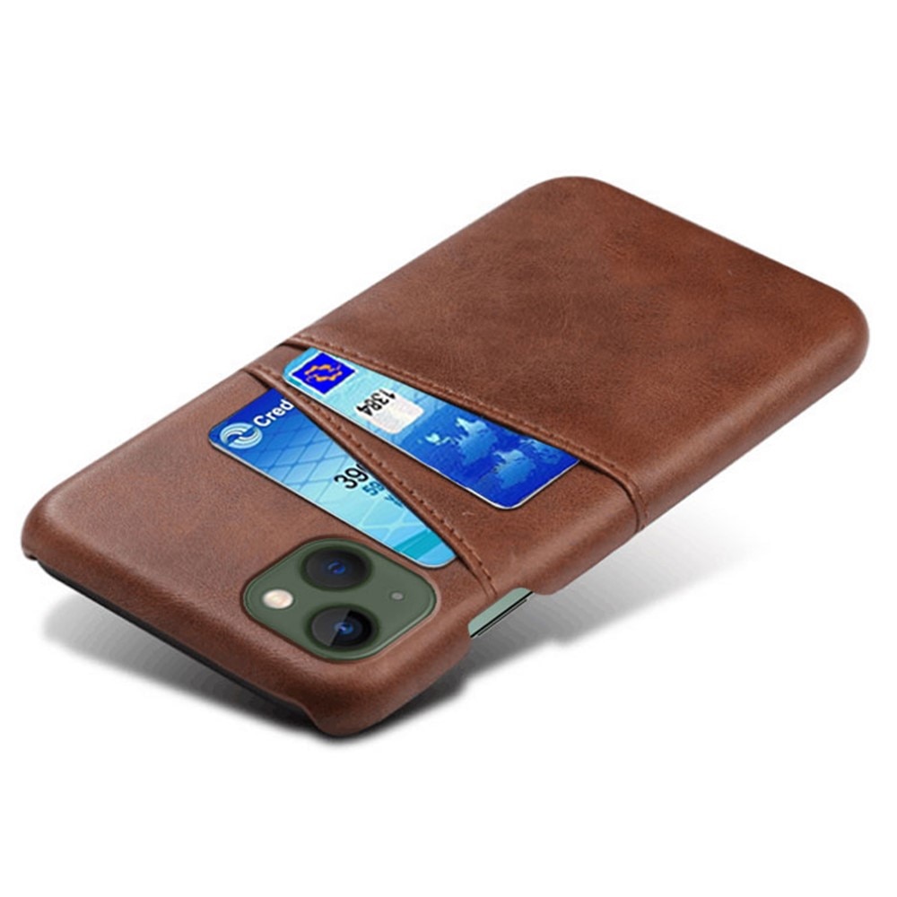 Funda Card Slots iPhone 15 Marrón